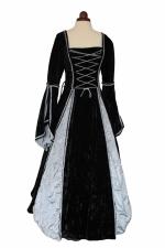Ladies Medieval Tudor Renaissance Costume And Headdress Size 12 - 16